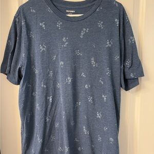 Old Navy Blue Short Sleeve Tee